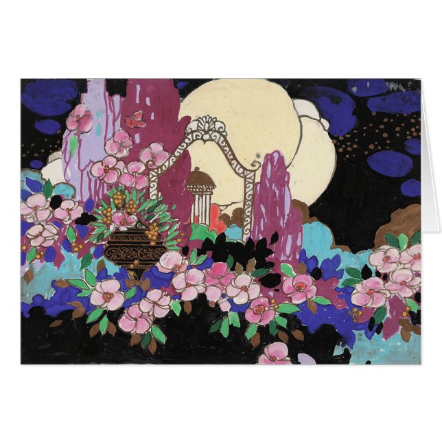 Vintage Deco Garden Folly (Front Horizontal)