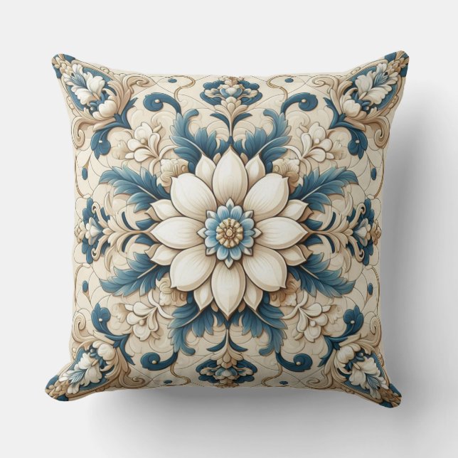 Vintage Decoratied  Cushion (Front)