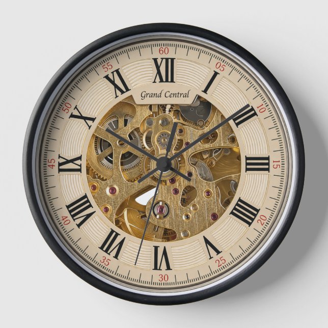 Vintage Decorative appearance Quartz clock (Front)