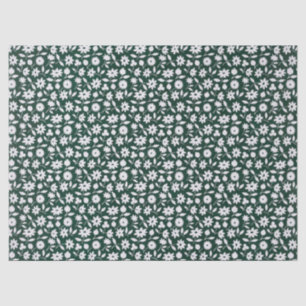 Vintage Decorative Dense Floral Pattern Tissue Paper