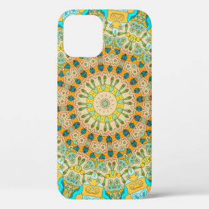 Vintage decorative pattern. Islam, Arabic, Indian, iPhone 12 Case