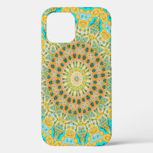 Vintage decorative pattern. Islam, Arabic, Indian, iPhone 12 Case