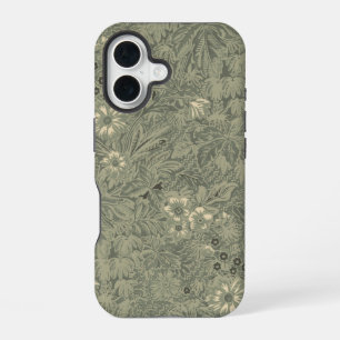Vintage Decorative Rustic Botanical Pattern iPhone 16 Case