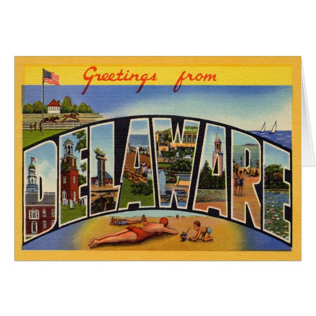 Vintage Delaware (Front Horizontal)