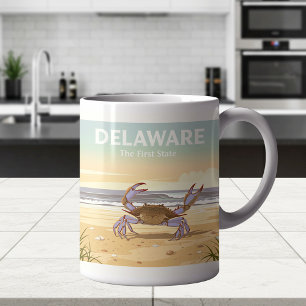 Vintage Delaware Coffee Mug