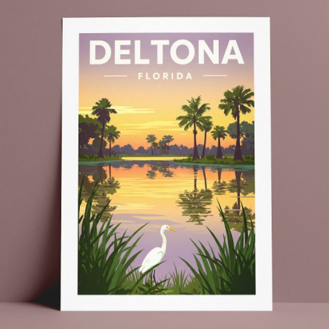 Vintage Deltona Florida Postcard (Creator Uploaded)