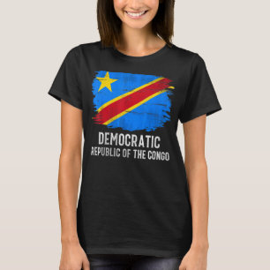 Vintage Democratic Republic of the Congo Flag T-Shirt