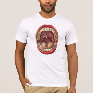 vintage dental tshirt Anatomy Mouth