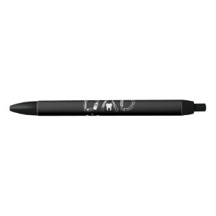 Vintage Dentist Dad Father Grandpa Father's Day Me Black Ink Pen