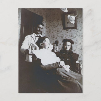 Vintage Dentist Postcard