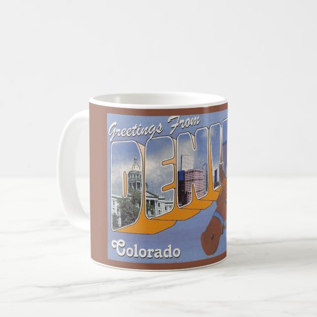 Vintage Denver CO Mug  (Front Left)