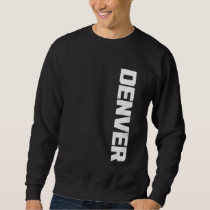 Vintage Denver Hometown State Pride Varsity Denver Sweatshirt