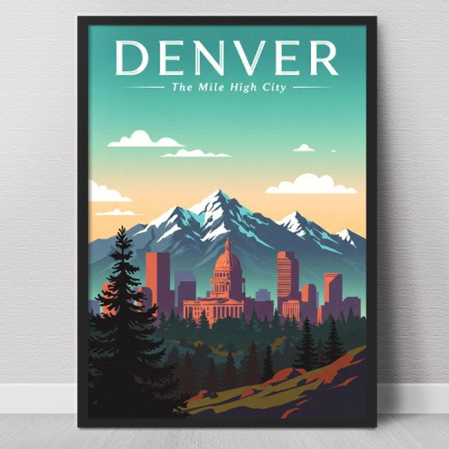 Vintage Denver Poster (Creator Uploaded)
