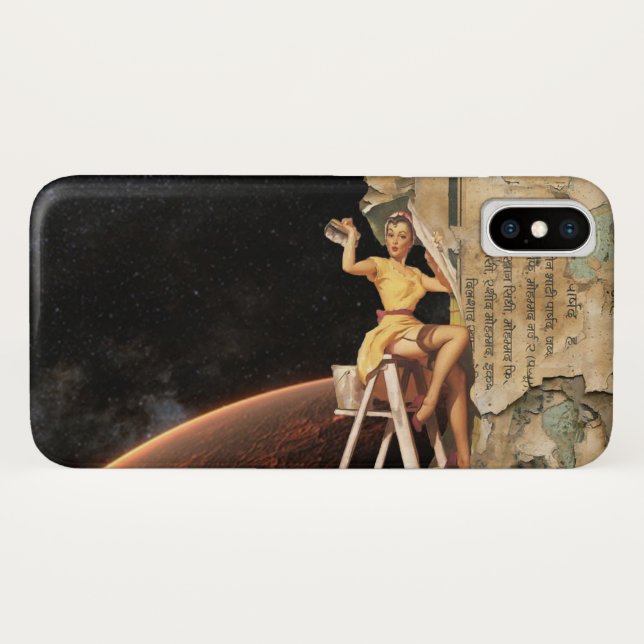 Vintage design Case-Mate iPhone case (Back (Horizontal))