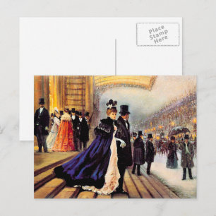 Vintage Design Customisable Christmas Postcards