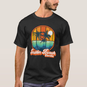 Vintage Destin Beach Florida Summer Vacation Beach T-Shirt