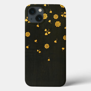 Vintage Detail of Flowers Falling iPhone 13 Case