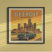 Vintage Detroit Michigan