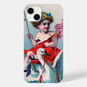 Vintage Devil Child & Swan Case-Mate iPhone 14 Plus Case