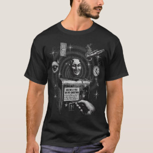 Vintage Devil Fortune Machine Sci-Fi T-Shirt