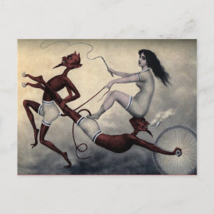 Vintage Devil Postcard