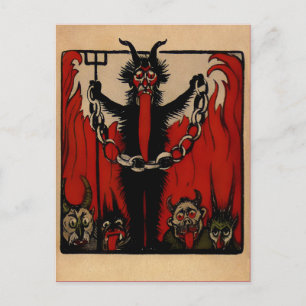 Vintage Devil Postcard