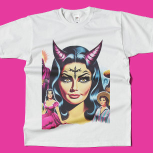 Vintage Devil Woman T-Shirt