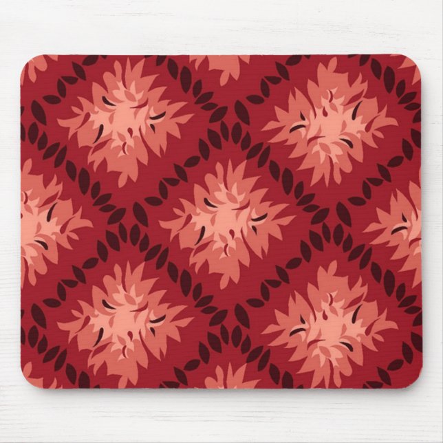 Vintage Diamond Pattern Mouse Pad (Front)