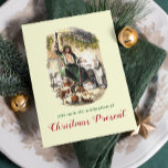 Vintage Dickens Ghost A Christmas Carol Party Invitation<br><div class="desc">A Vintage Christmas Party invitation card in honour of Charles Dickens and the Ghost of Christmas Present from A Christmas Carol. Including the famous quotes "Come in! and know me better, man!" and "Bah! Humbug!". On the back of the card is also an illustration of a turkey, a known symbol...</div>