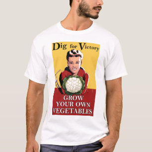 Vintage Dig for Victory T Shirt