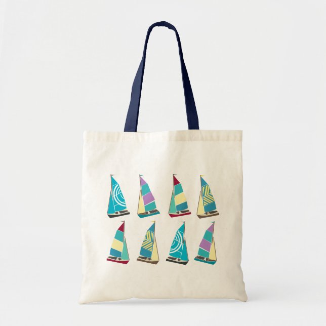 Vintage Dinghies Tote Bag (Front)