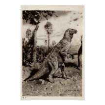 Vintage Dinosaur Print #1