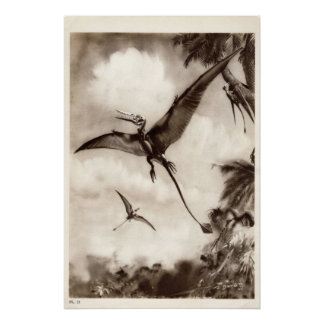 Vintage dinosaur print #3