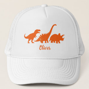 Vintage Dinosaur Silhouettes Trucker Hat