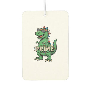 Vintage Dinosaur Sunglasses Prime Cartoon Shirt_1 Car Air Freshener