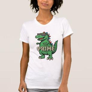Vintage Dinosaur Sunglasses Prime Cartoon Shirt_1 T-Shirt