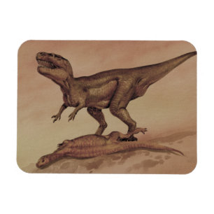 Vintage Dinosaurs, Carnivore Giganotosaurus Magnet