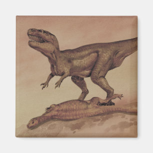 Vintage Dinosaurs, Carnivore Giganotosaurus Magnet