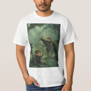 Vintage Dinosaurs, Centrosaurus in the Jungle T-Shirt