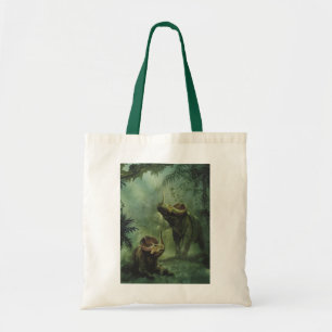 Vintage Dinosaurs, Centrosaurus in the Jungle Tote Bag