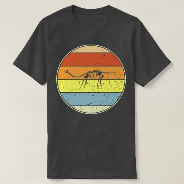 Vintage DinosaurSkeletons Retro DinosaurSkeletons  T-Shirt (Design Front)