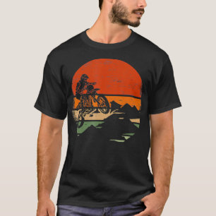 Vintage Dirtbike for a Biker Motocross Dad Dirt T-Shirt