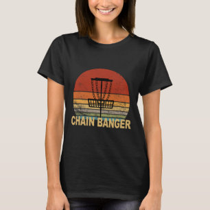 Vintage Disc Golf Dad Funny Chain Nger Sket  T-Shirt