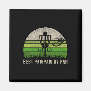 Vintage Disc Golf Grandpa Shirt, Fathers Day Pawpa Magnet