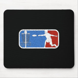 Vintage Disc Golf Graphic Basket Gifts Ultimate Fr Mouse Pad