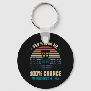 Vintage Disc Golf Tee For Men Women Uni-adults Dis Key Ring