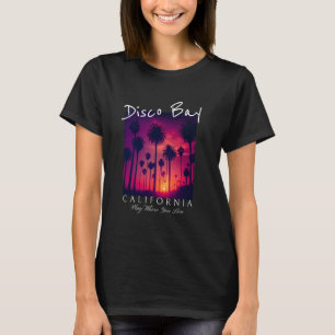 Vintage Disco Bay California Contra Cost Bay Area T-Shirt