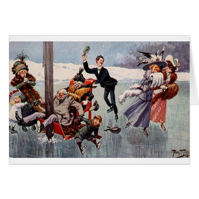 Vintage - Distraction on the Ice, (Front Horizontal)