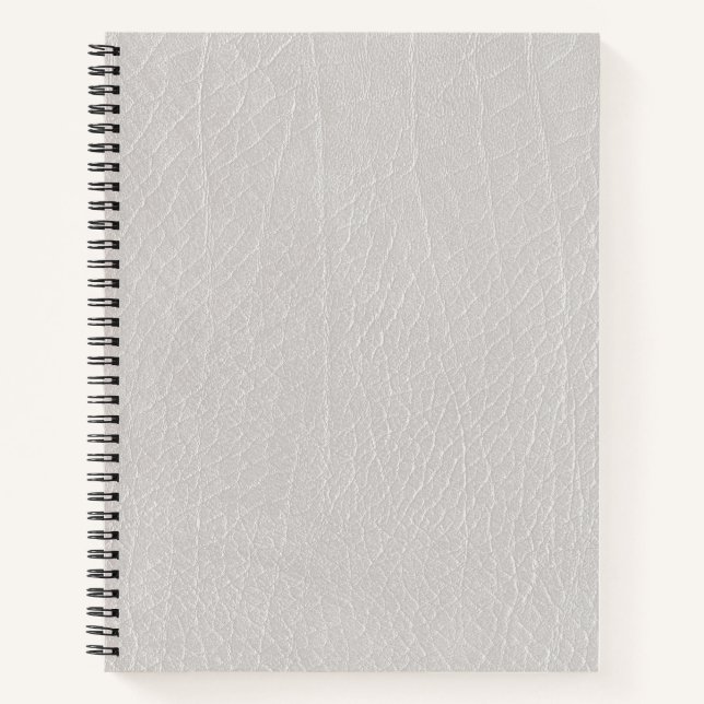Vintage Distressed Cognac Leather Texture Notebook (Front)