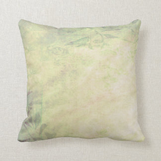 Vintage Distressed  Green Melon Pillow